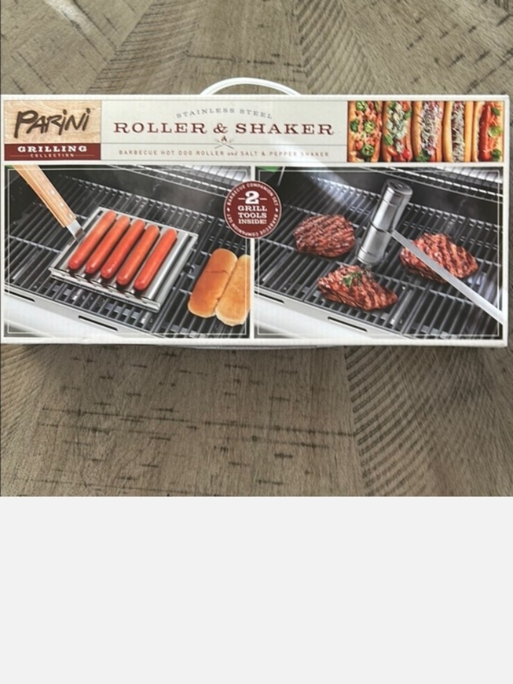 Parini Roller & Shaker Grilling Set